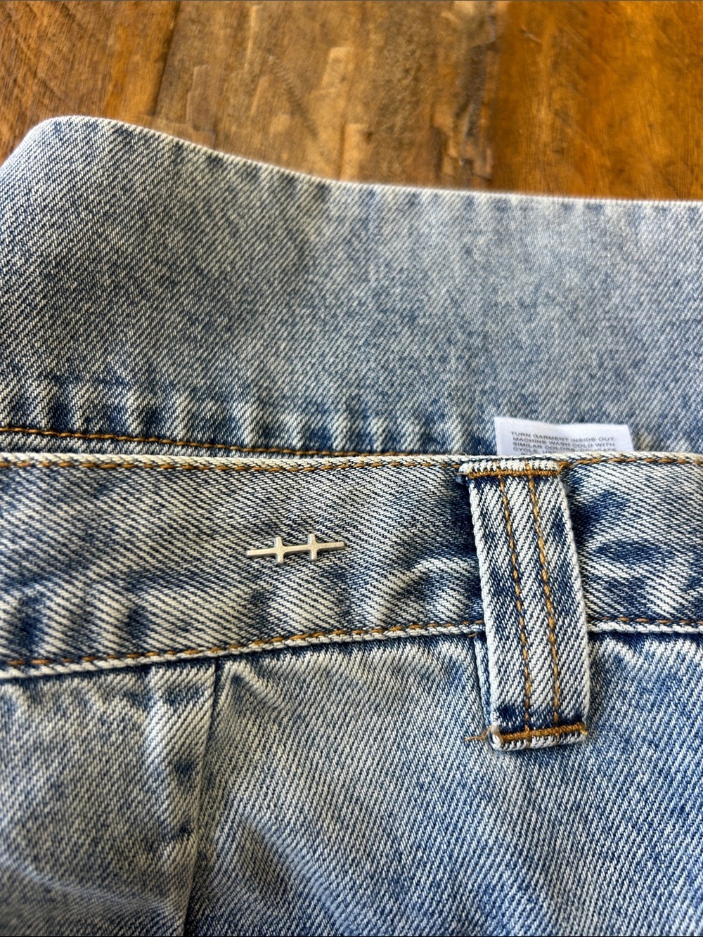 Habitual Washed Light Blue Wide-Leg Jeans - Picture 13 of 14
